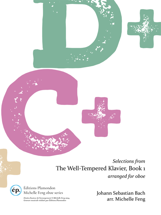 Selections from The Well-Tempered Klavier, Book 1 arranged for oboe