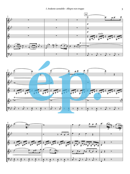 Anton Reicha's Woodwind Quintet in B-flat op. 88 no. 5 [Digital Download]