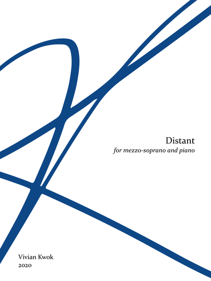 Distant for mezzo-soprano and piano