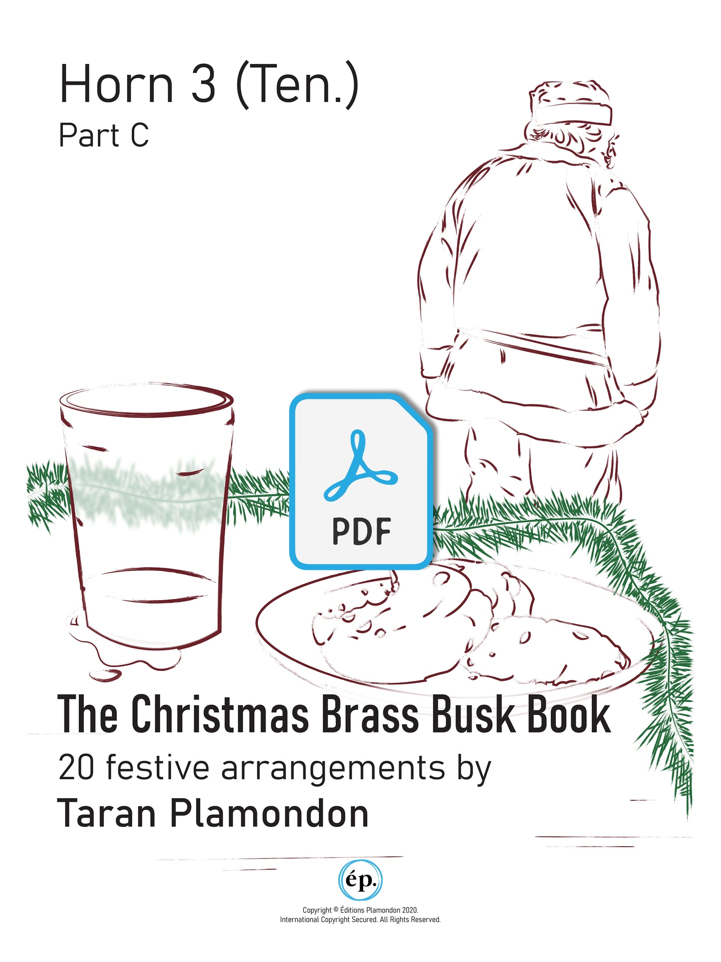 The Christmas Brass Busk Book - Digital Parts