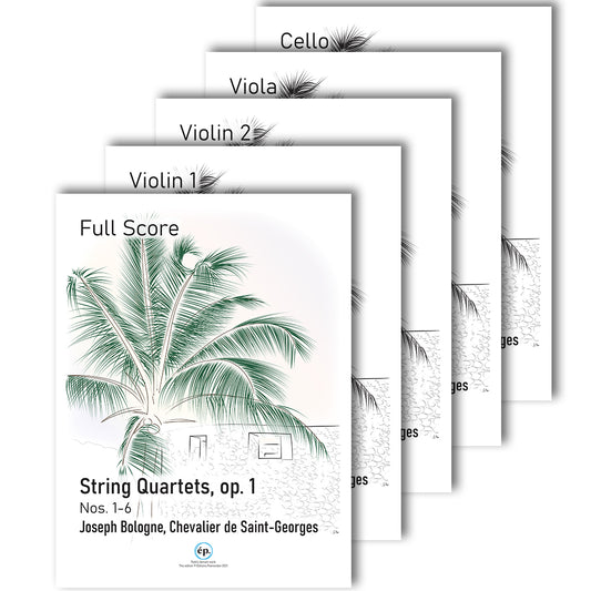 Chevalier de Saint-Georges String Quartets, op. 1